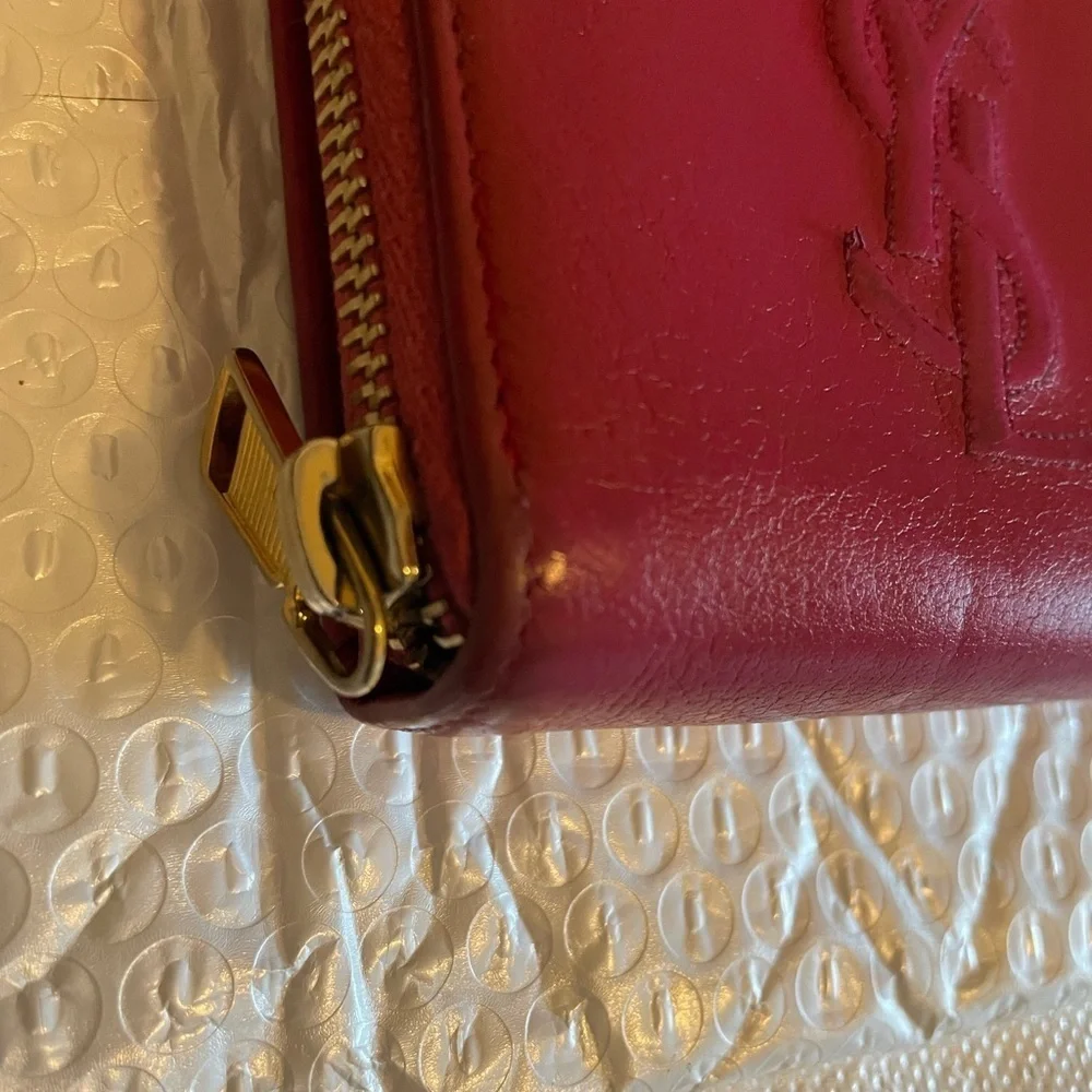 Ysl logo zippy wallet - Picture 3 of 10